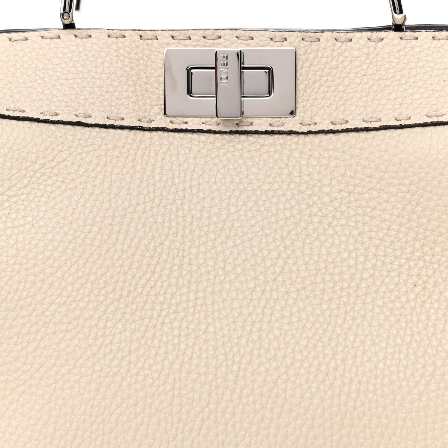 Cuoio Romano Selleria Chamois Small Peekaboo I SEE U Satchel Camelia Sand Cyber