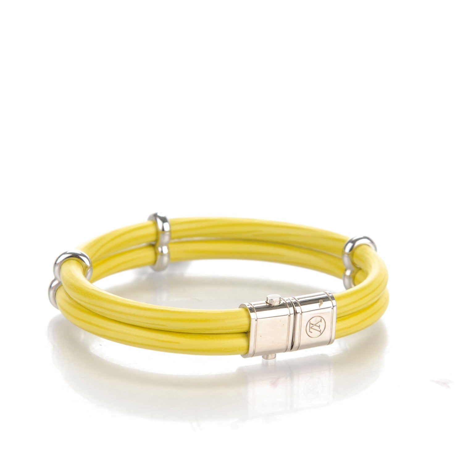 Louis Vuitton Epi Keep It Twice Bracelet Pistache 3 of 4