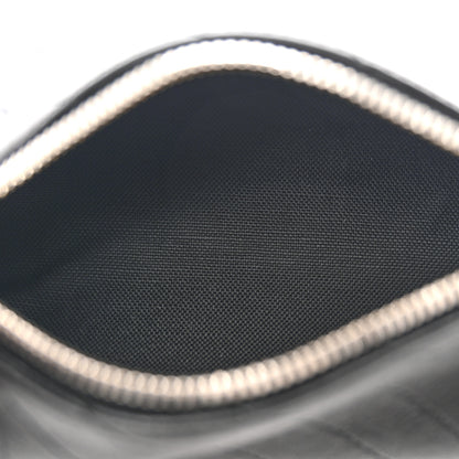 Gucci Sakai Be Green Calfskin Diagonal Stitched Mini Blondie Barrel Shoulder Bag Black 5 of 10