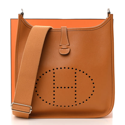 Hermes Epsom Evelyne III PM Toffee 12 of 12