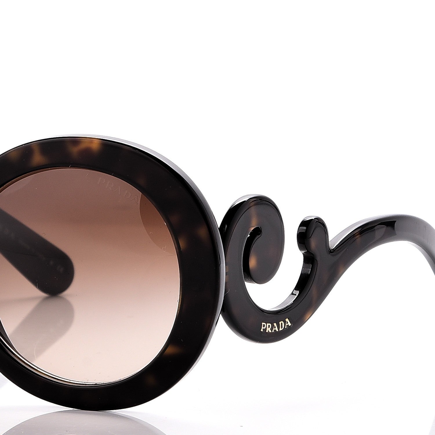 Prada Baroque Sunglasses SPR 27N Tortoise 8 of 9