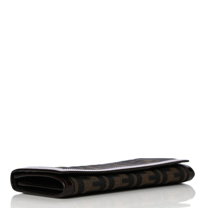 Fendi Zucca Continental Wallet Tobacco 4 of 12