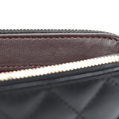 Chanel Lambskin Quilted Small Clutch With Chain Black 17 of 18