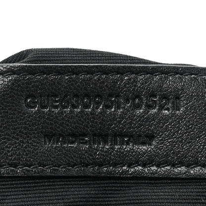 Saint Laurent Calfskin Y Quilted Monogram Monochrome Toy Loulou Crossbody Bag Black 8 of 10