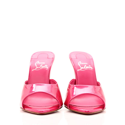 Christian Louboutin Patent Perle Miss Z 100 Mule 36 Pinup 3 of 11