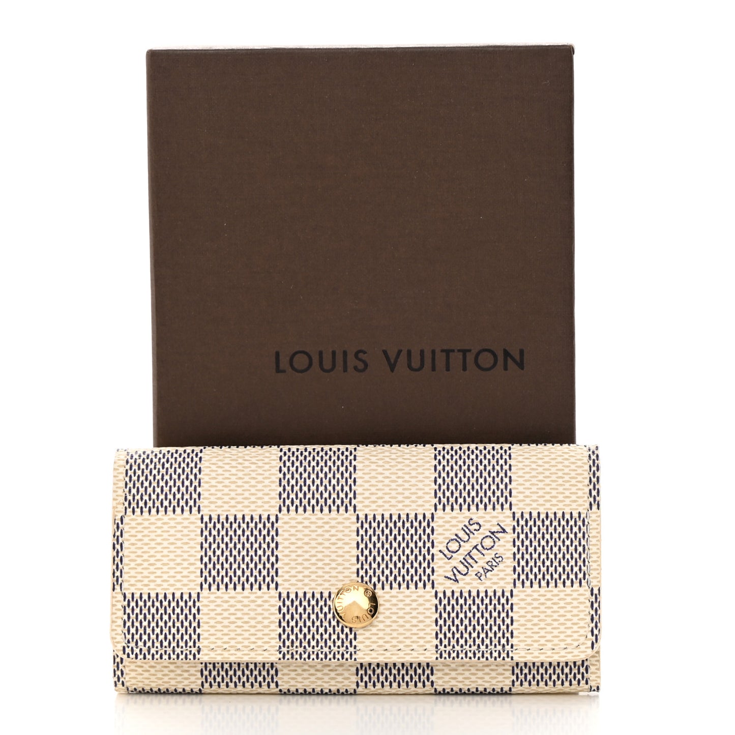Damier Azur Multicles 4 Key Holder