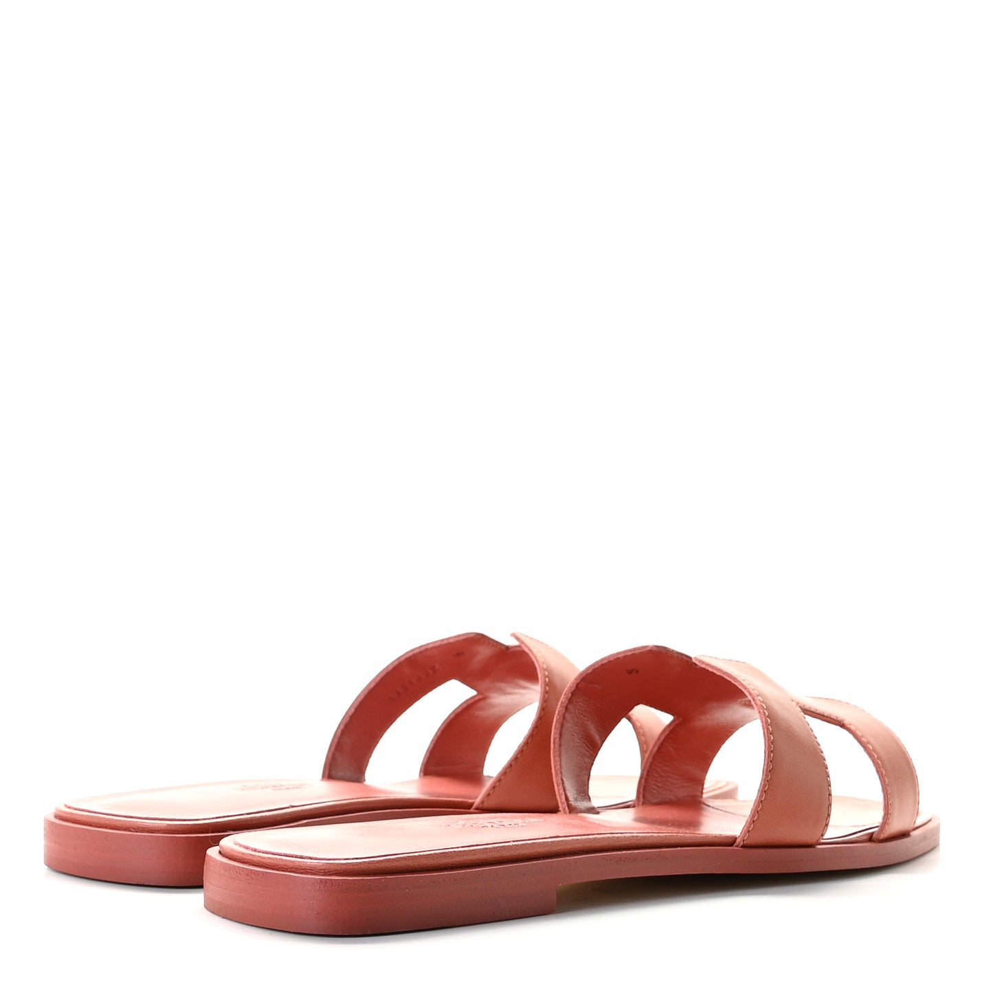 Chevre Oran Sandals 38.5 Rouge Blush