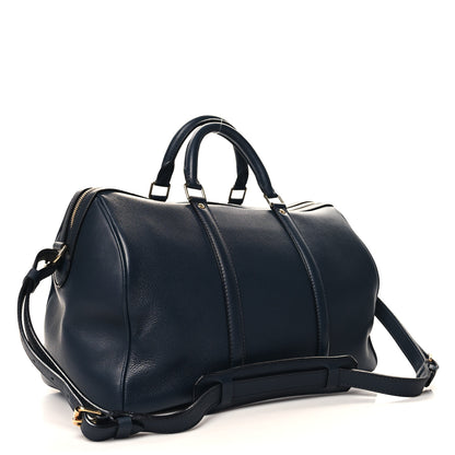 Louis Vuitton Calfskin SC Bag Navy 3 of 9