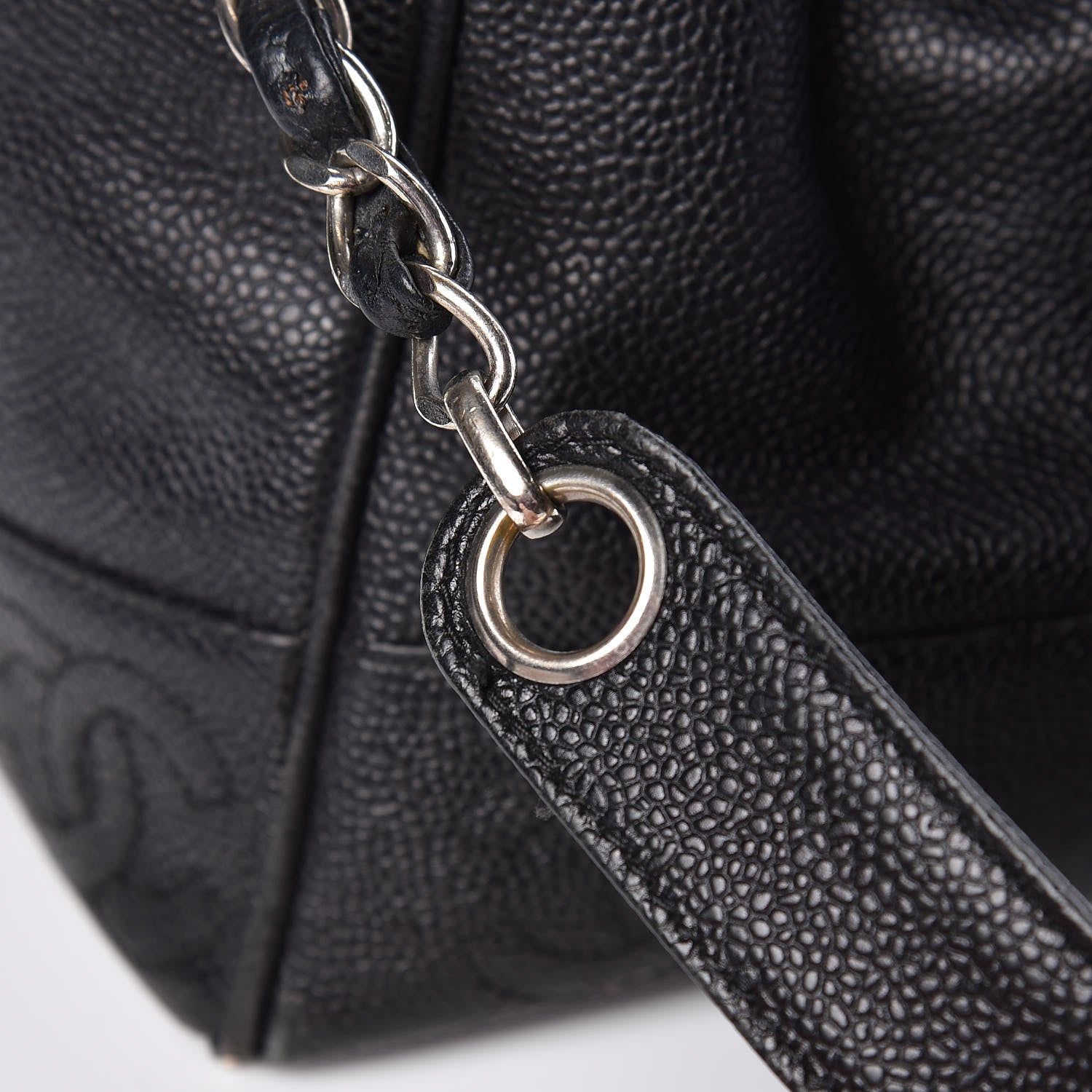 Chanel Caviar Drawstring Shoulder Bag Black 20 of 20