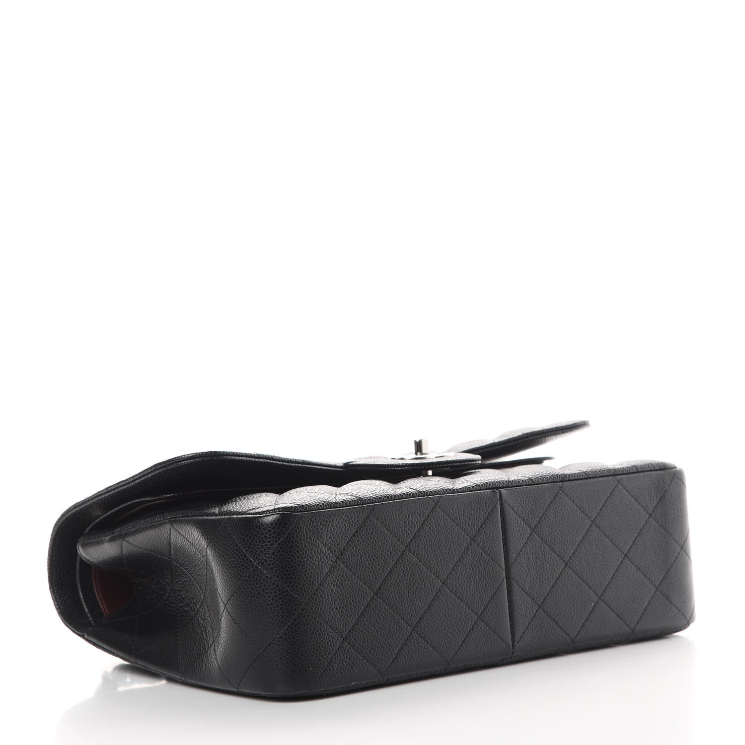 Chanel Caviar Quilted Jumbo Double Flap Black 4 of 12