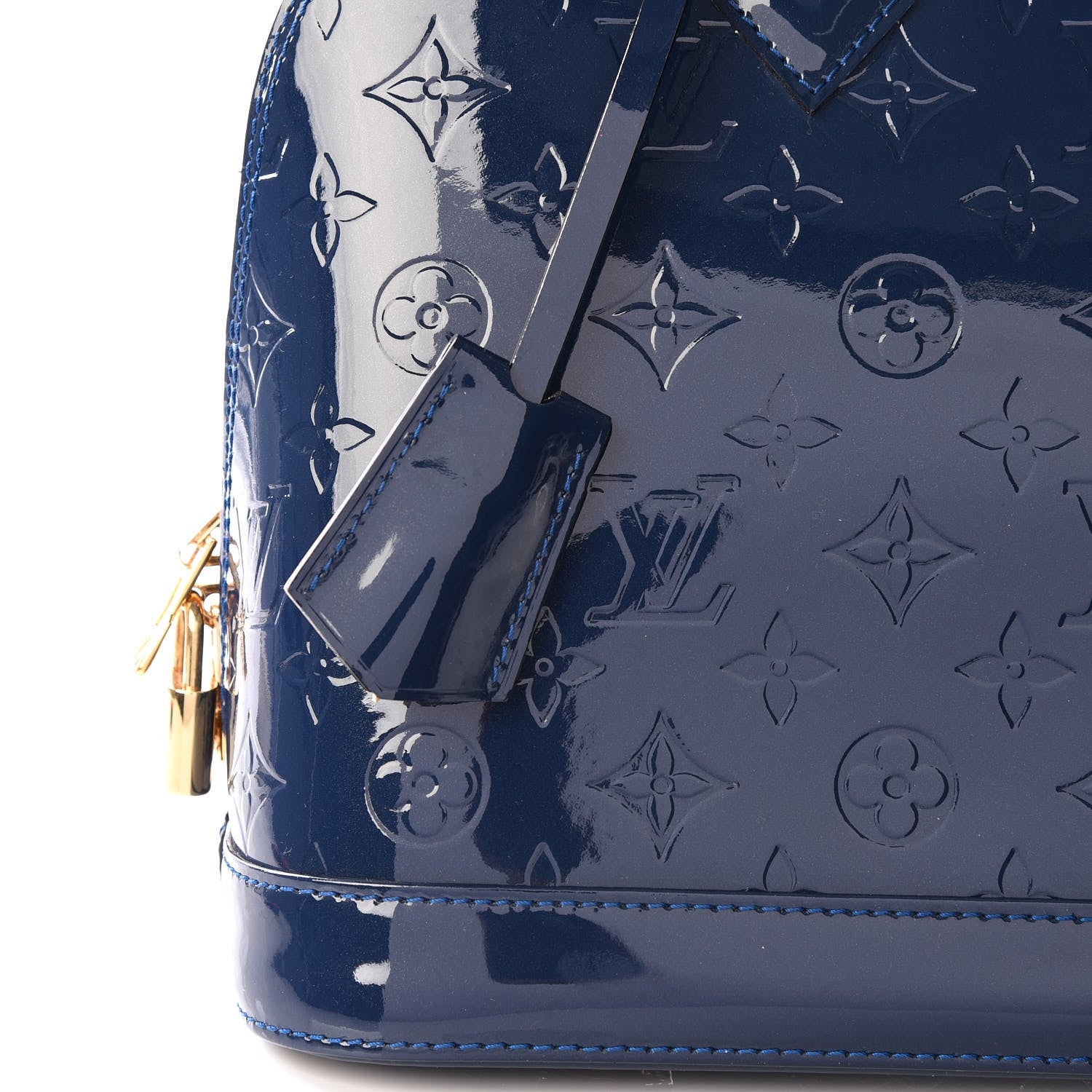 Louis Vuitton Vernis Alma PM Grand Blue 11 of 12