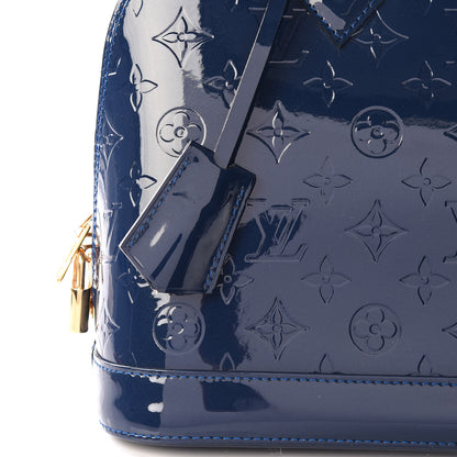 Louis Vuitton Vernis Alma PM Grand Blue 11 of 12