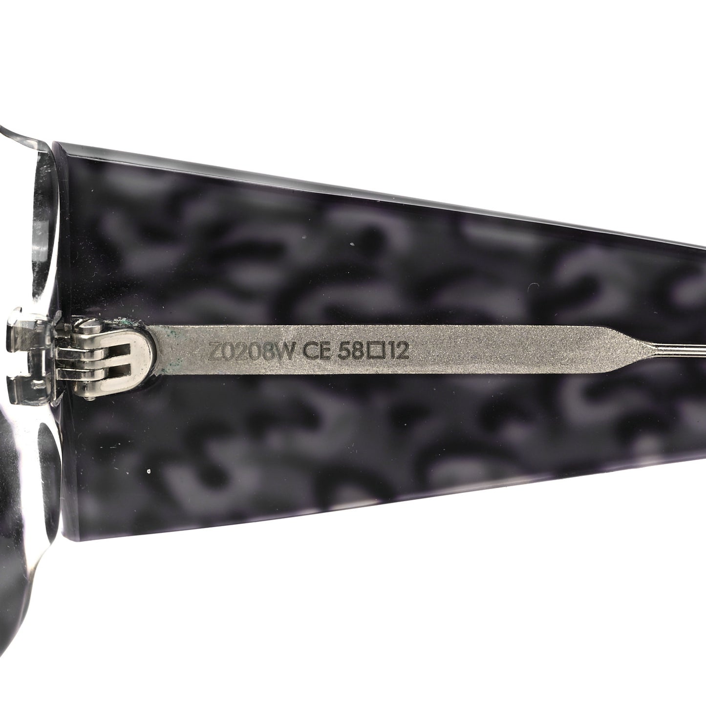 Leopard Marquise Sunglasses Z0208W Grey