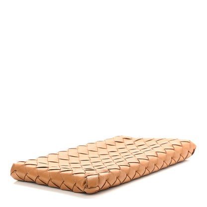 Bottega Veneta Nappa Intrecciato Small Zip Pouch Caramel 4 of 7