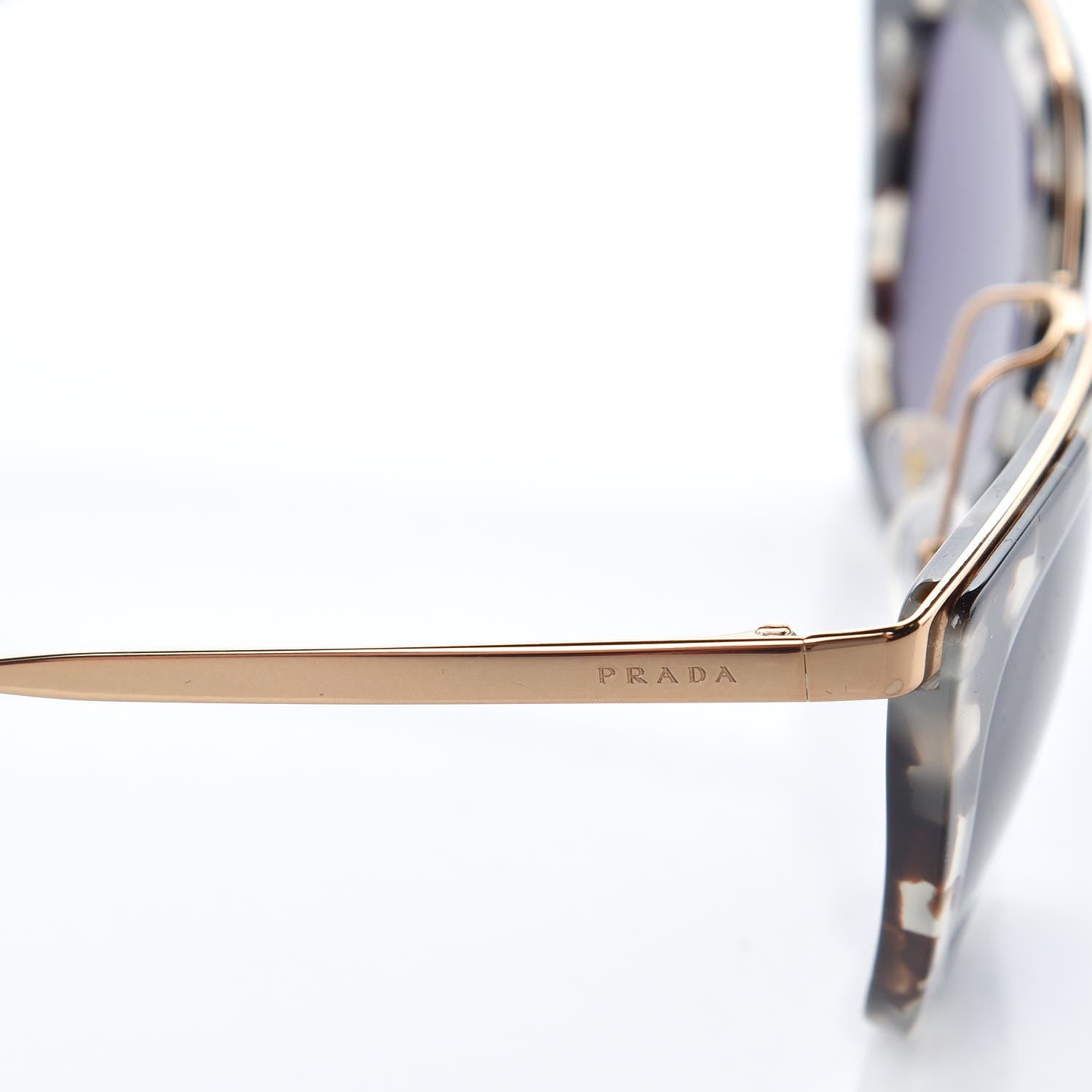 Prada Cinema Sunglasses SPR53S White Havana 8 of 9