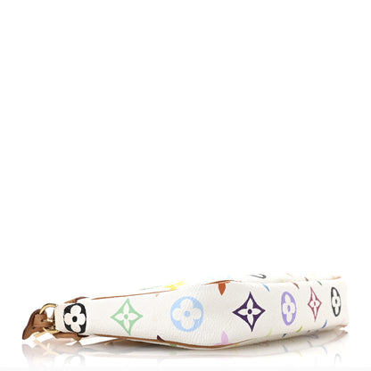 Louis Vuitton Monogram Multicolor Pochette Accessories White 4 of 12
