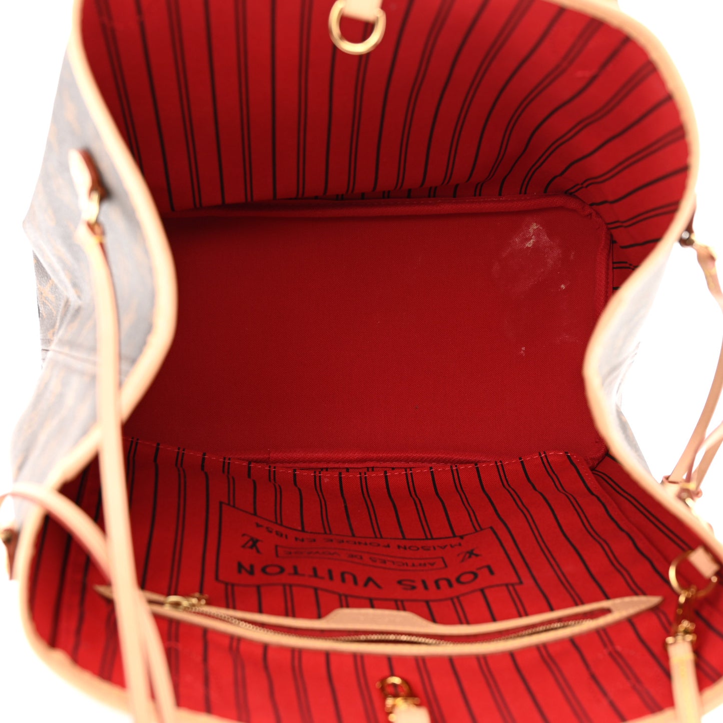 Monogram Neo Neverfull MM Cherry
