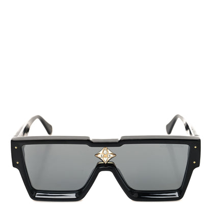 Louis Vuitton Acetate Swarovski Crystal Cyclone Sunglasses Z1578W Black 2 of 8