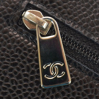 Chanel Caviar Wallet on Chain WOC Black 10 of 10