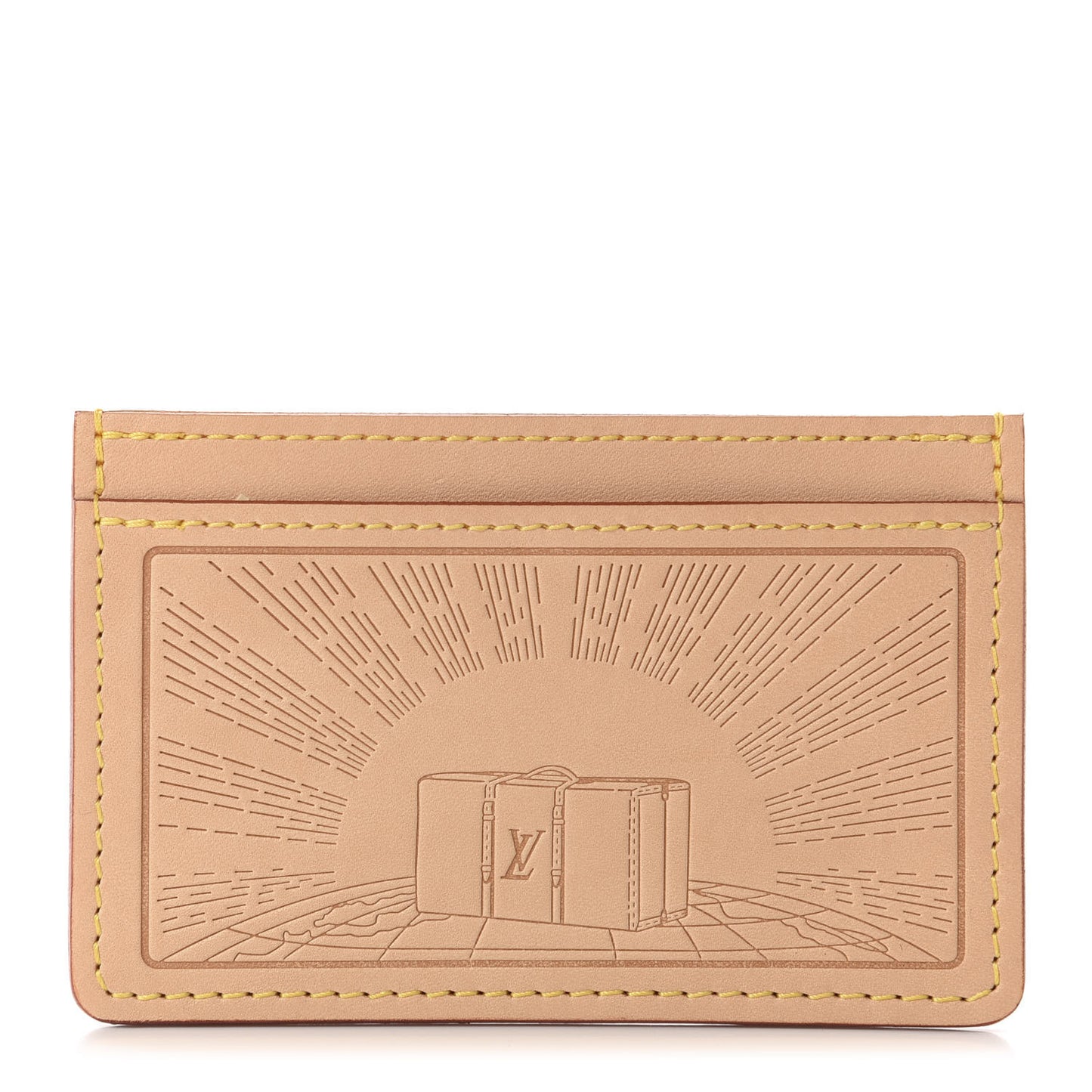 Vachetta Voyages Card Holder