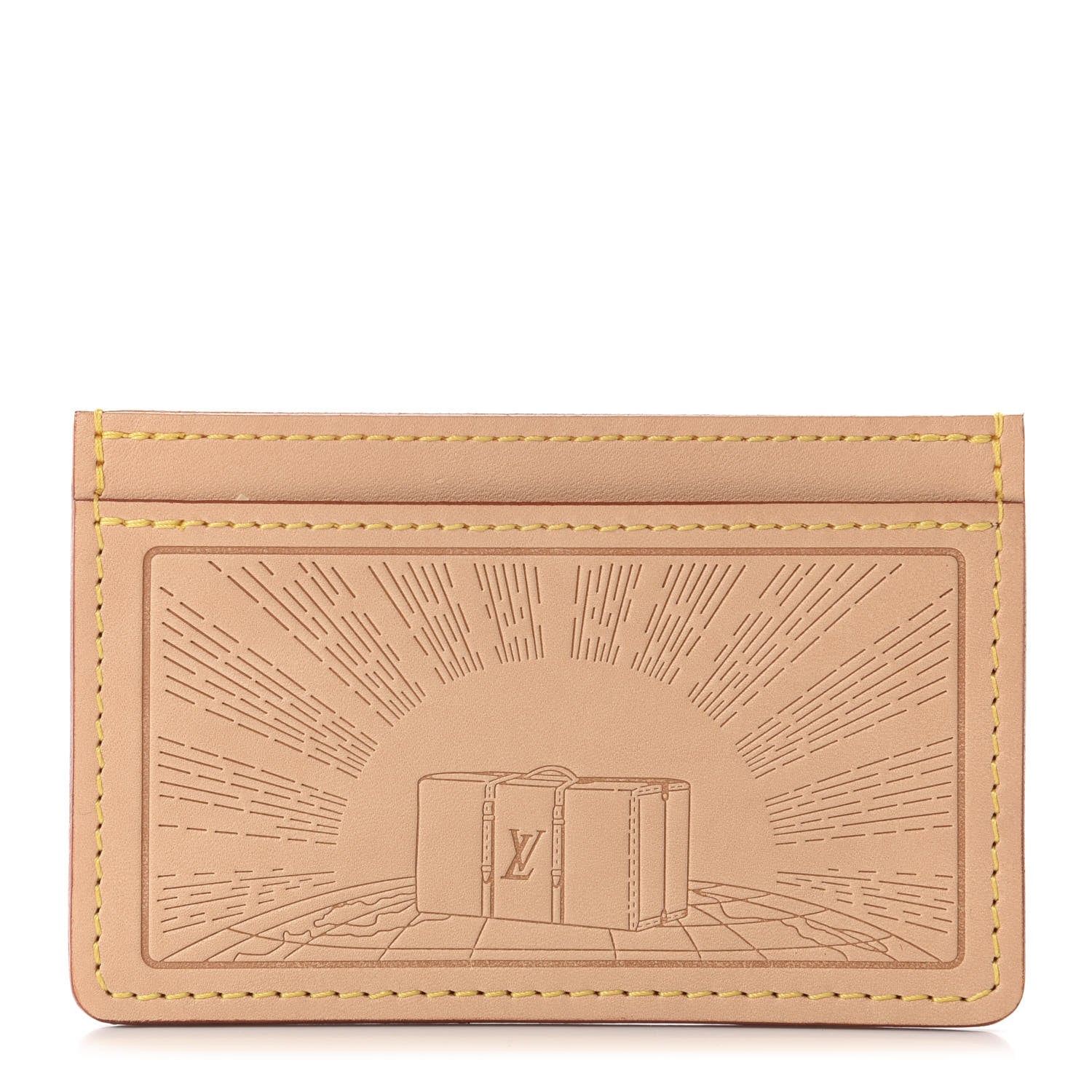 Louis Vuitton Vachetta Voyages Card Holder 1 of 8