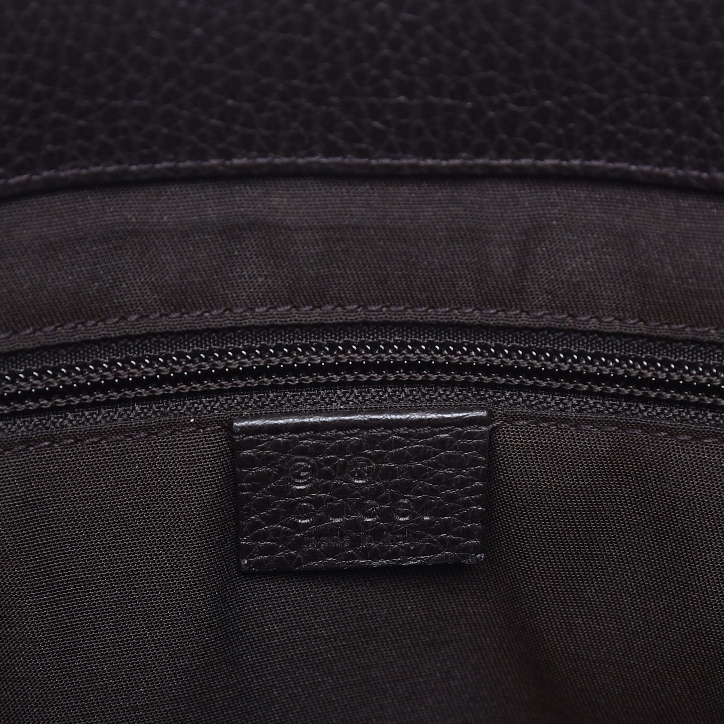 GG Monogram Large Joy Tote Bag Dark Brown