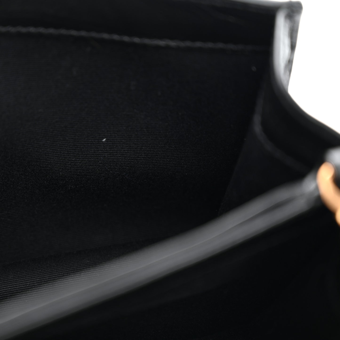 Calfskin Crocodile Embossed Monogram Small Sunset Black