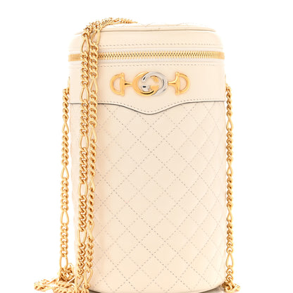 Gucci Calfskin Trapuntata Zumi Belt Bag Off White 8 of 10
