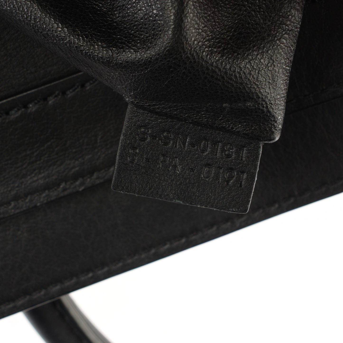 Smooth Calfskin Mini Luggage Black