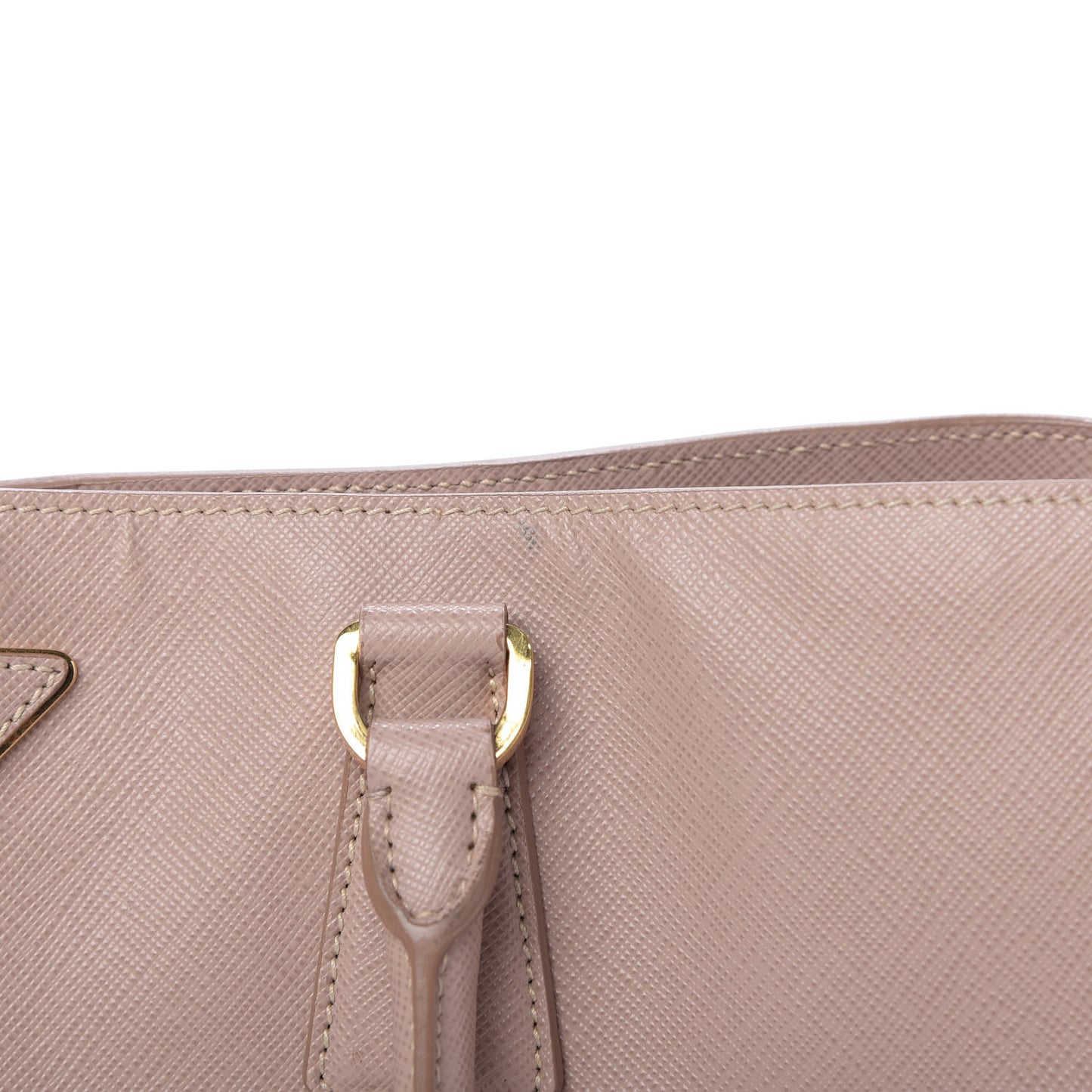 Saffiano Lux Medium Tote Cammeo