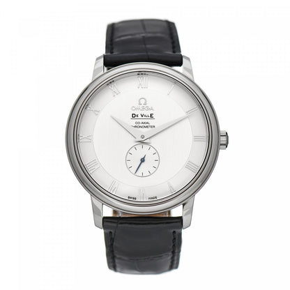 Omega Stainless Steel Alligator 39mm De Ville Co-Axial Automatic Watch 4813.30.01 1 of 6
