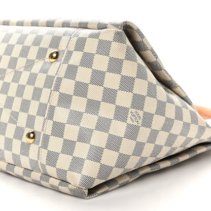 Louis Vuitton Damier Azur Artsy MM 9 of 10