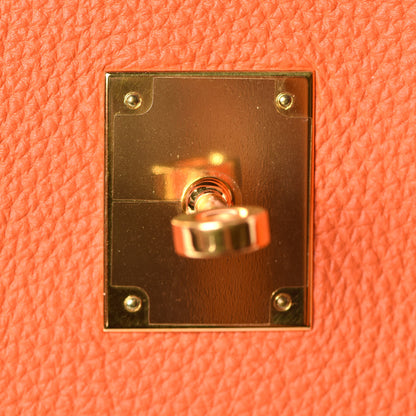 Hermes Togo Birkin 35 Feu 21 of 34