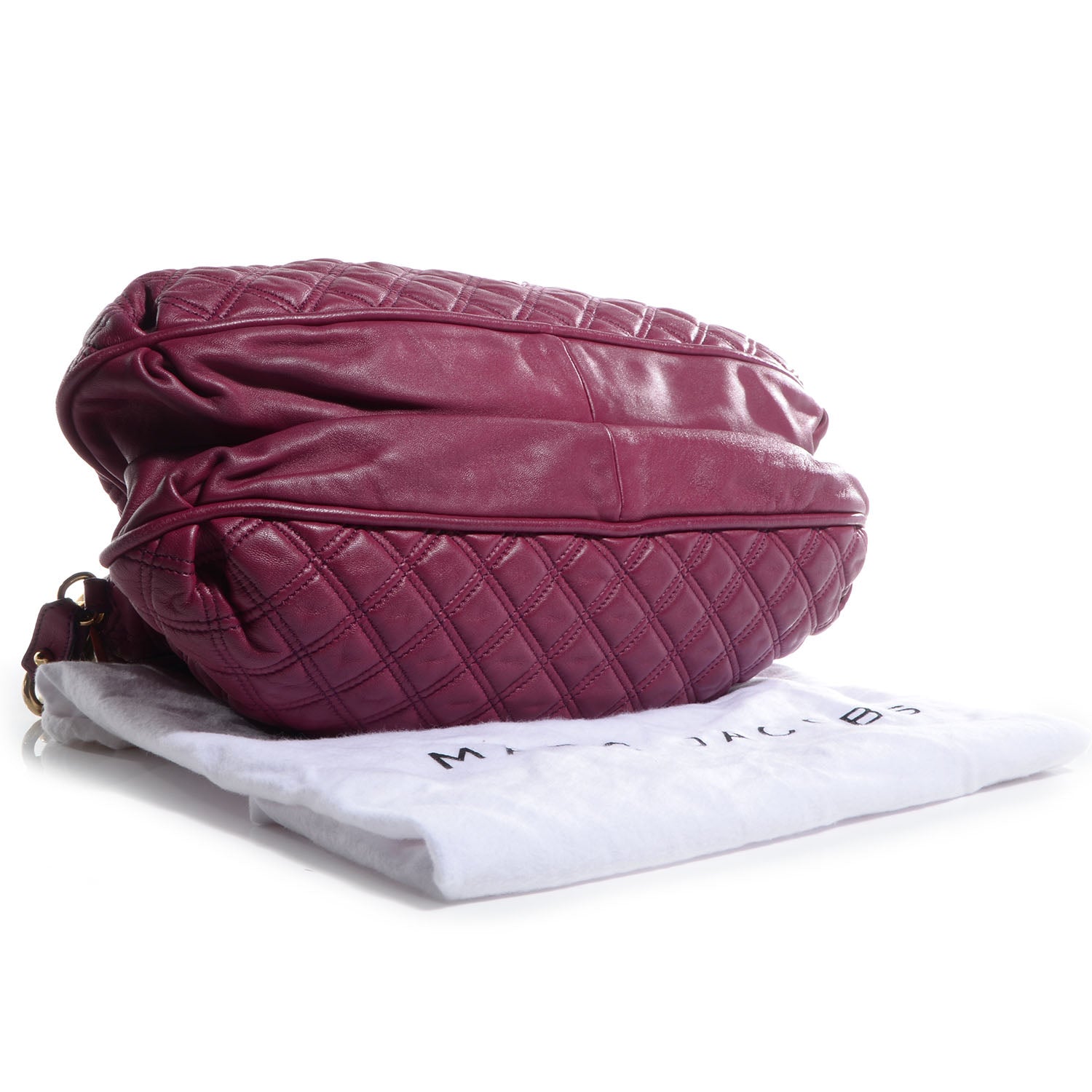Marc Jacobs Leather Quilted Cecilia Violet 4 of 9