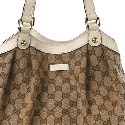 Gucci Monogram Shoulder Bag White 8 of 10