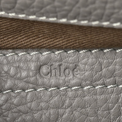 Chloe Calfskin Mini Marcie Round Crossbody Bag Cashmere Grey 5 of 12