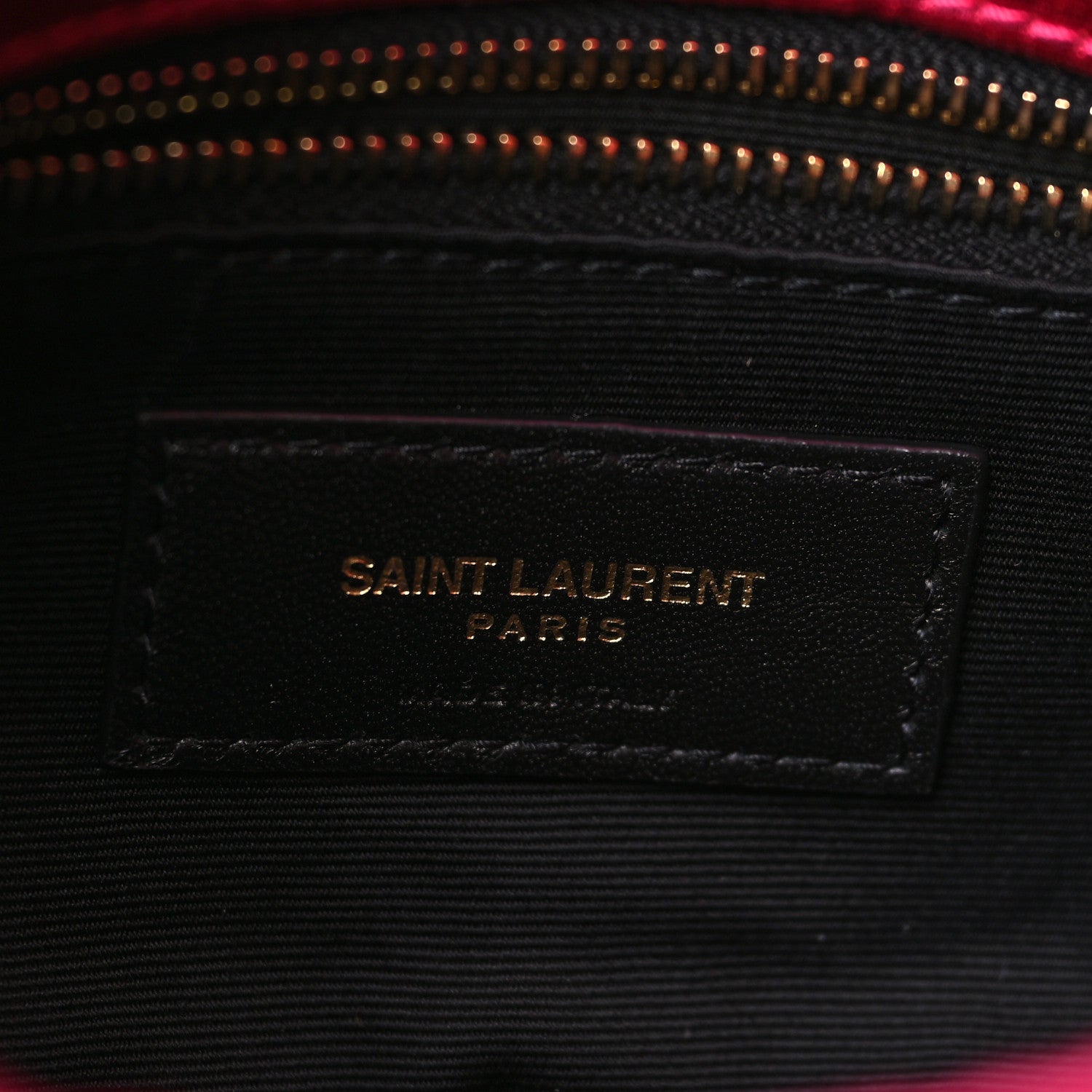 Saint Laurent Satin Quilted Toy Loulou Puffer Monogram Chain Satchel Guava Pink 5 of 9