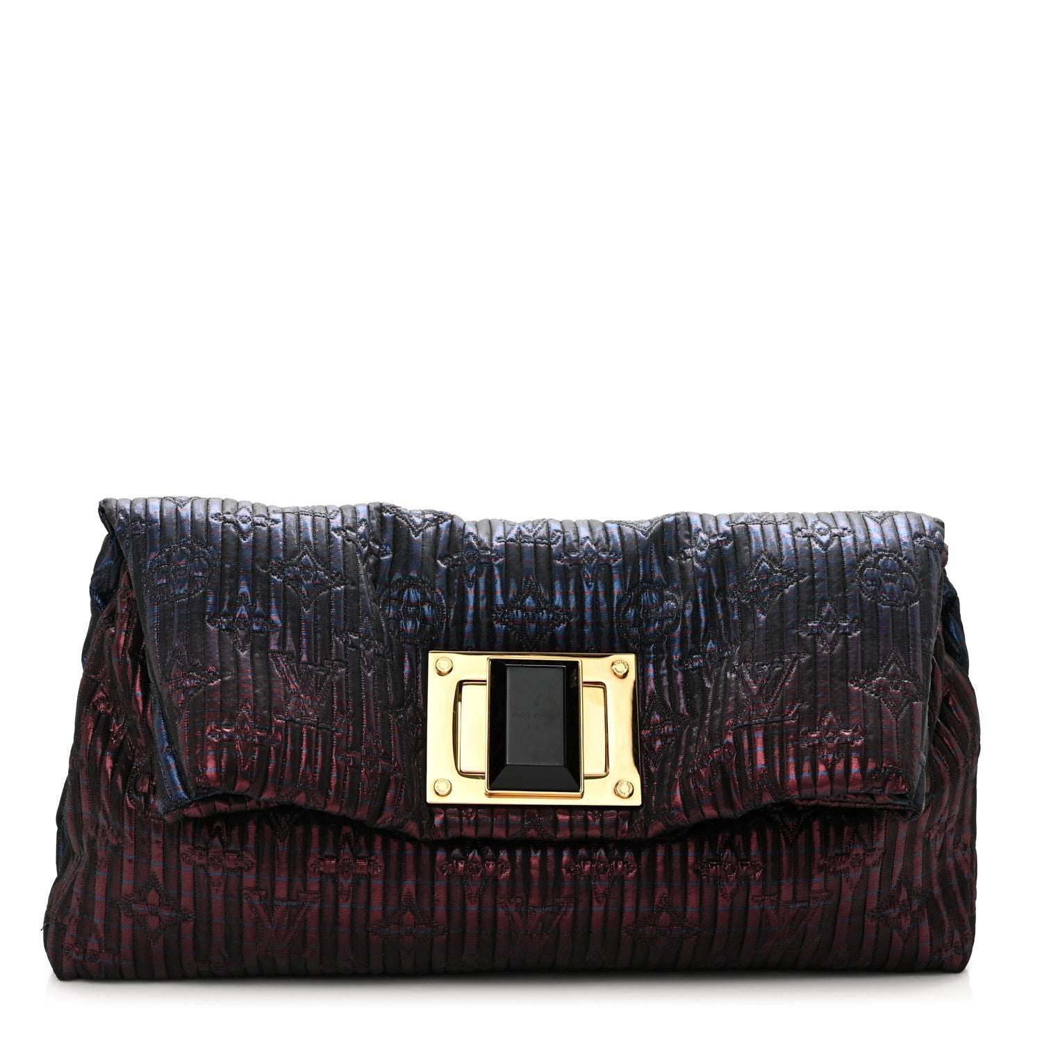 Louis Vuitton Jacquard Quilted Monogram Altair Clutch Marine 1 of 7