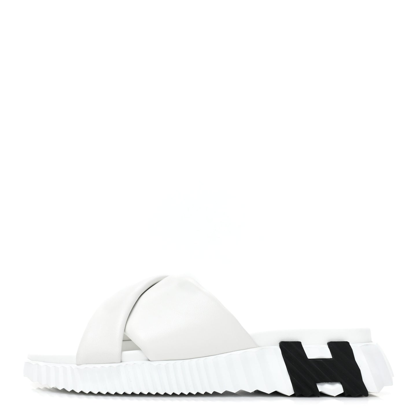 Nappa Womens Infra Sandals 37 White