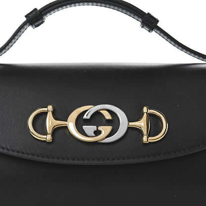Gucci Smooth Calfskin Mini Zumi Shoulder Bag Black 13 of 13