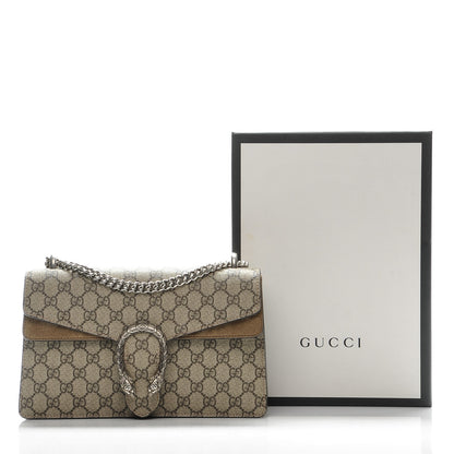 Gucci GG Supreme Monogram Small Dionysus Shoulder Bag Taupe 8 of 8