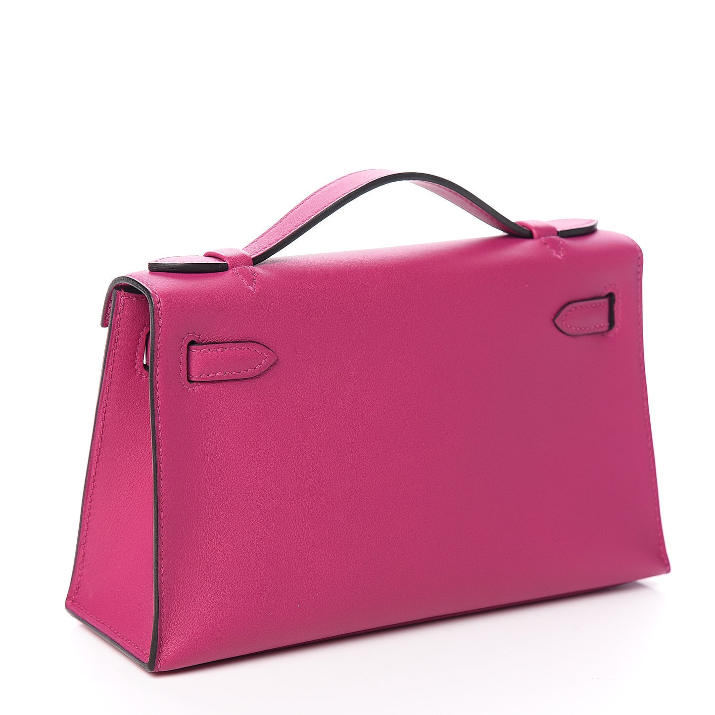 Swift Kelly Pochette Clutch Rose Pourpre