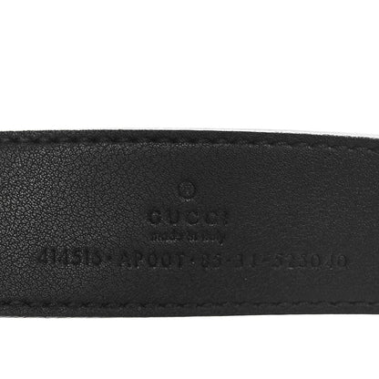 Gucci Calfskin Double G 30mm Belt 85 34 Black 4 of 4