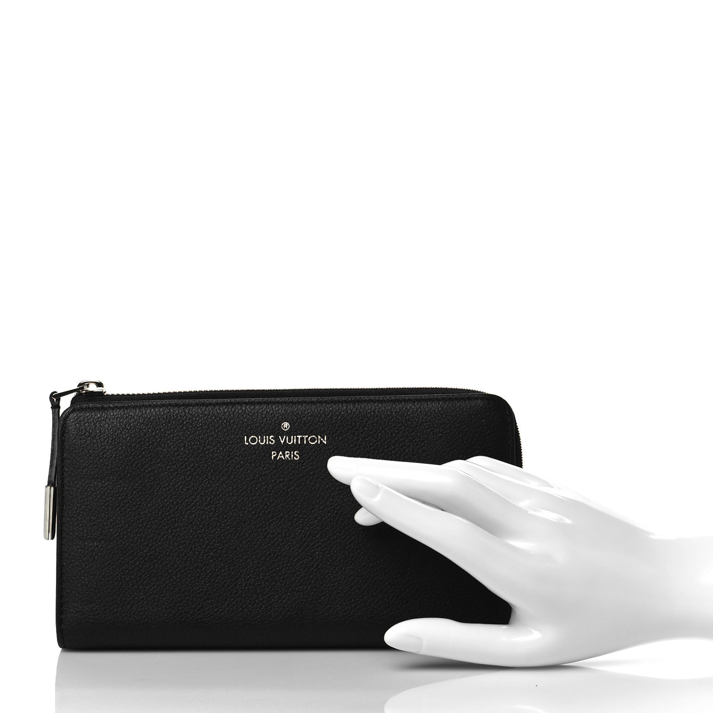 Veau Cachemire Comete Wallet Black