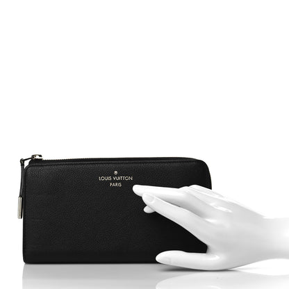 Louis Vuitton Veau Cachemire Comete Wallet Black 2 of 8