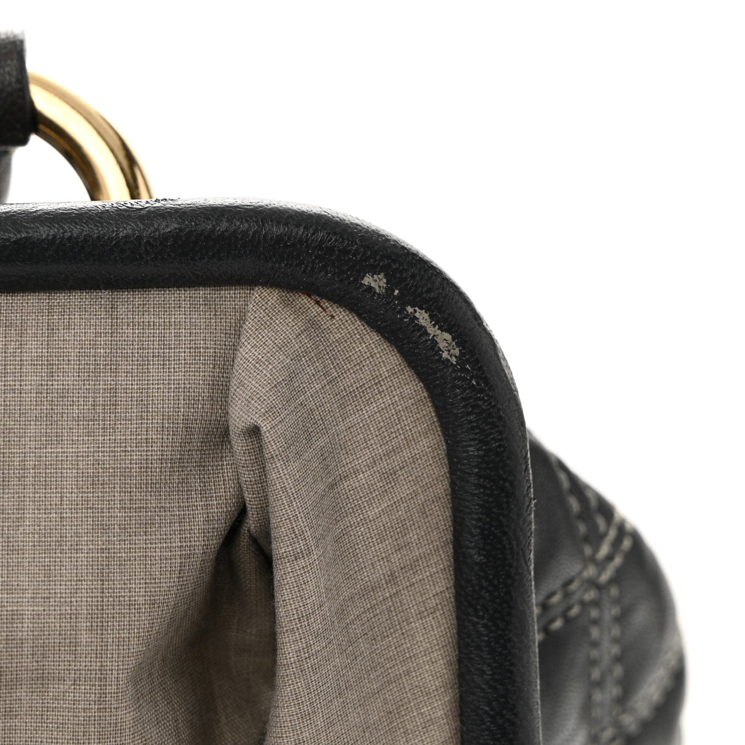 Marc Jacobs Calfskin Quilted Stam Dark Grey 13 of 13