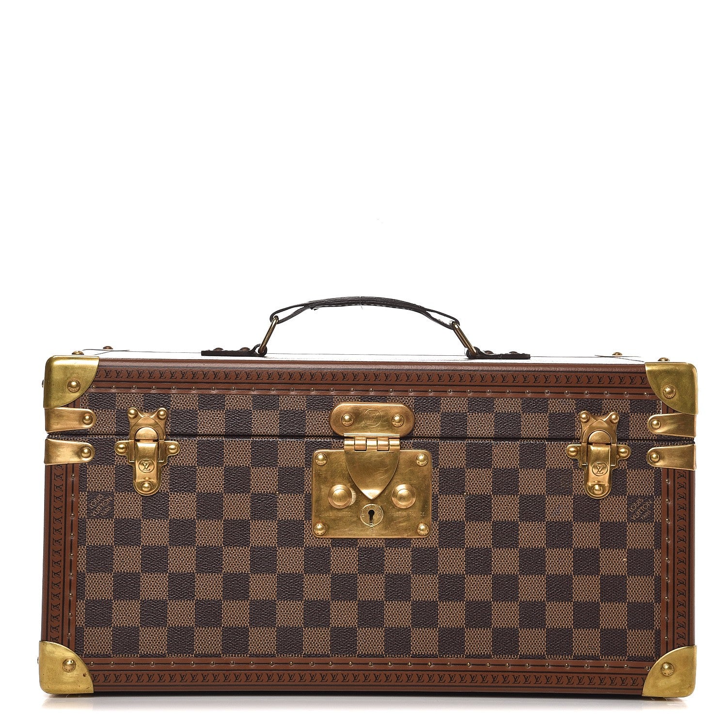 Louis Vuitton Damier Ebene Boite Bouteilles et Glace Beauty Train Case 1 of 11
