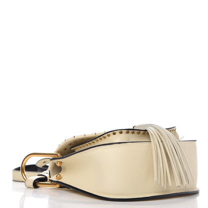 Chloe Calfskin Small Hudson Shoulder Bag Lace White 4 of 8