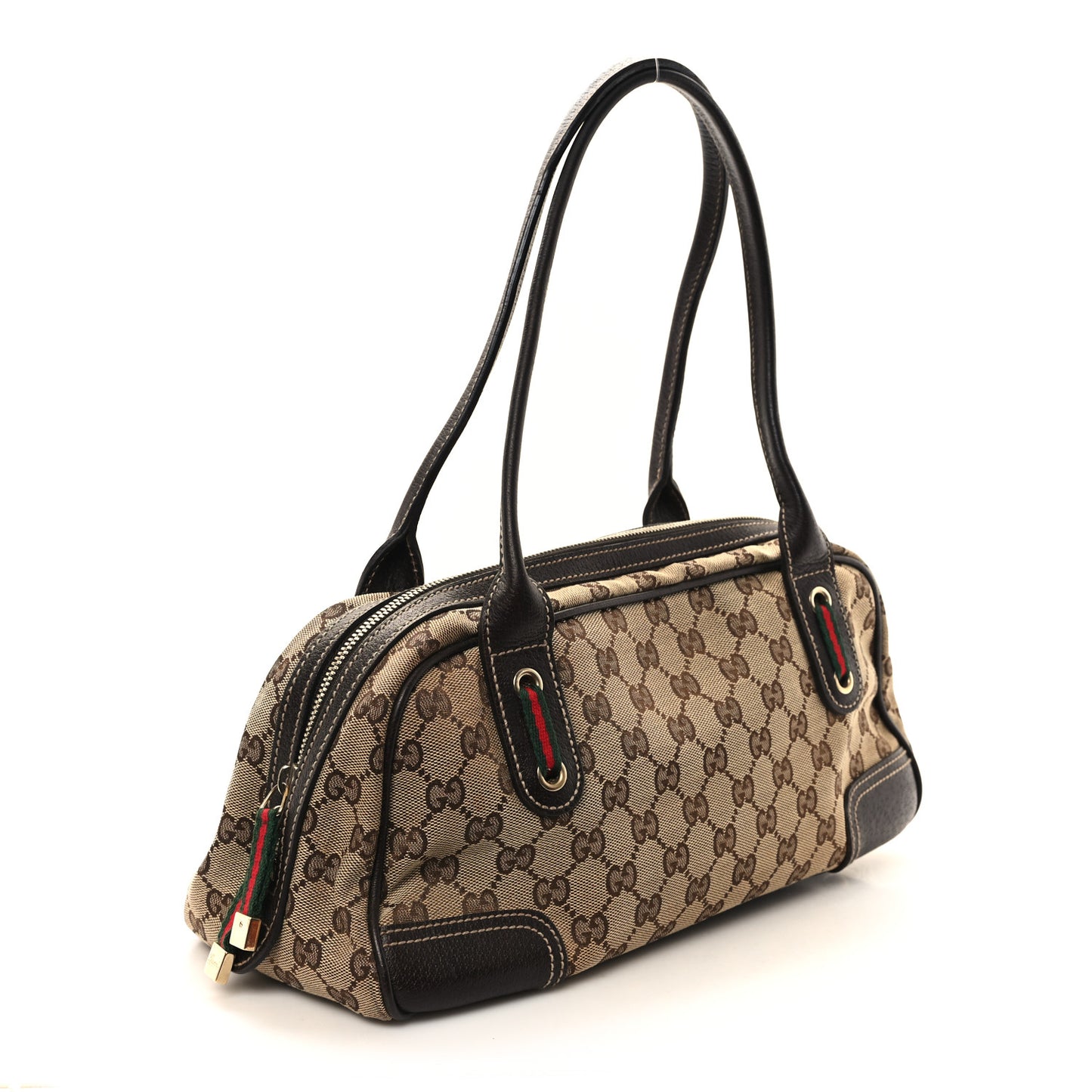 Monogram Small Princy Satchel Dark Brown