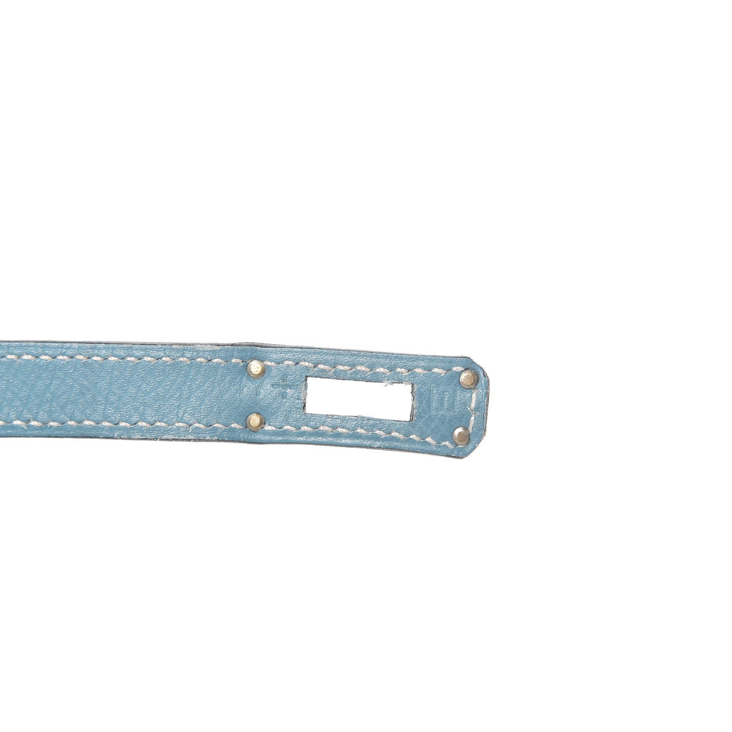 Epsom Birkin 25 Bleu Jean